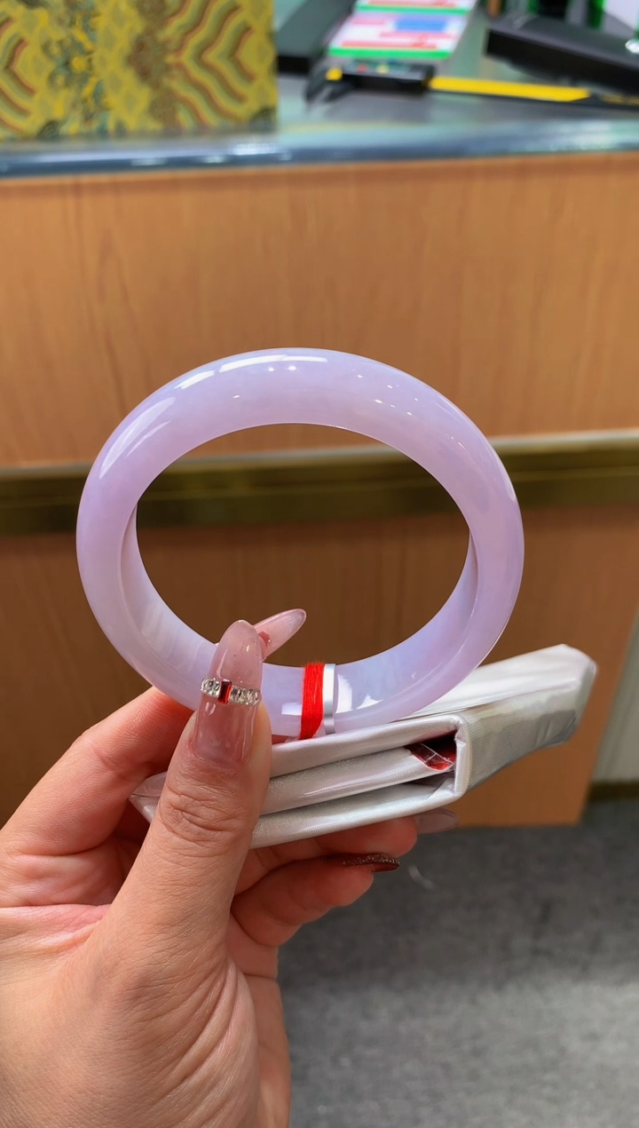 未镶嵌手镯翡翠-F103-正圈63.8