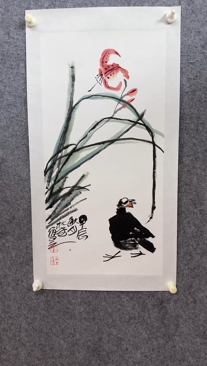 【闪购商品】国画ST-DW花鸟绘画作品