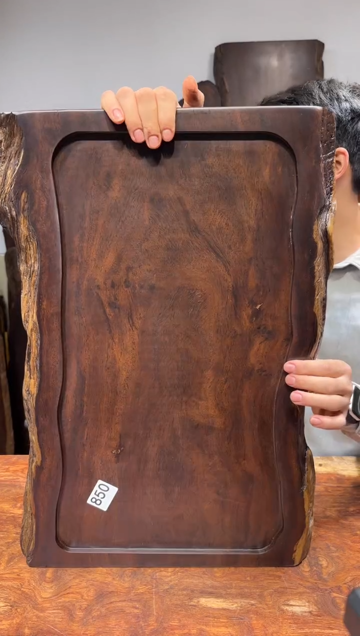 风车木（黑檀木）尺寸61*39*3编号850