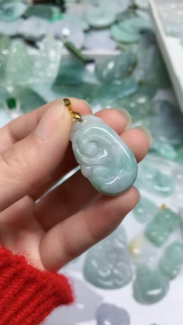 【闪购商品】翡翠颈饰未镶嵌臻露珠宝318