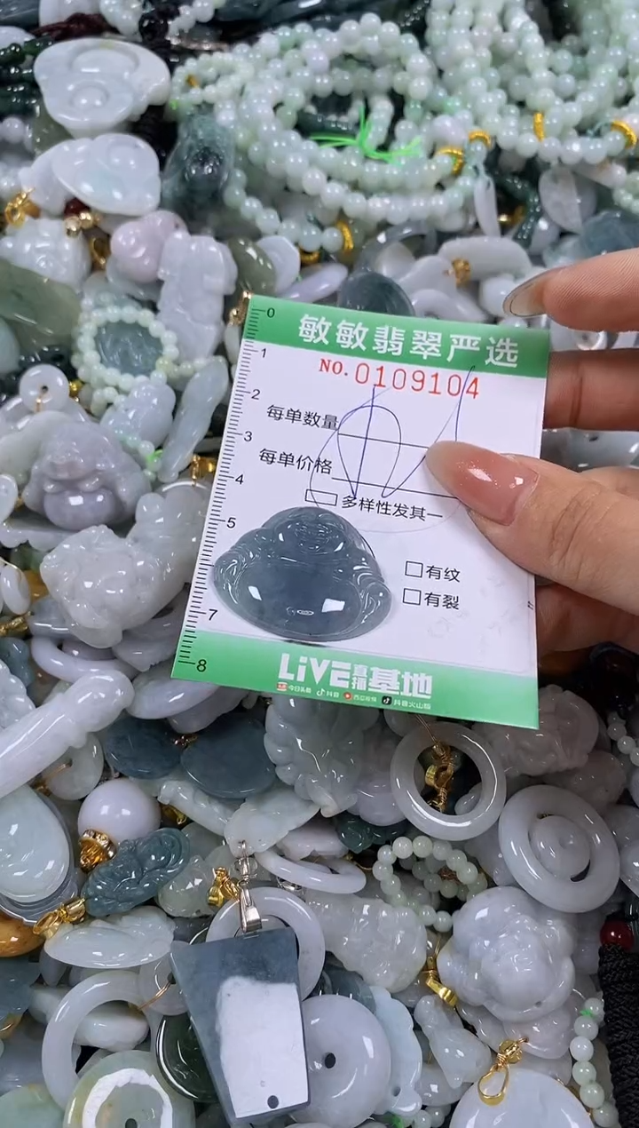 【闪购商品】翡翠颈饰未镶嵌闪购0109104