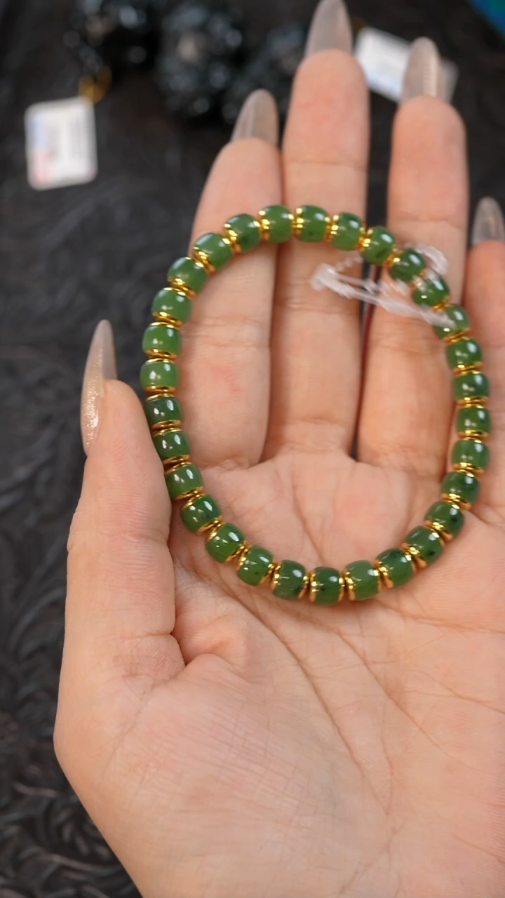 未镶嵌手链和田玉多样性发一件THTY6810