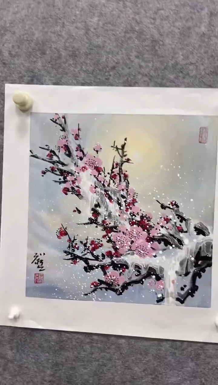 【闪购商品】国画张一哲老师国画作品82