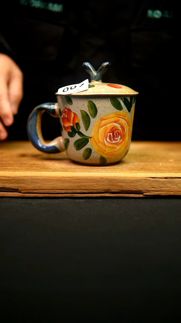 @@陶园瓷舍@@纯手工手绘@高温釉下彩