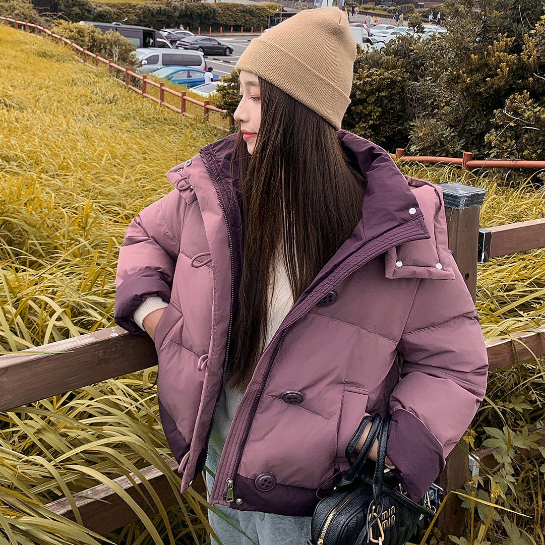 0222【好品质】冬季新款棉衣女短款2025韩版时尚百搭棉服棉袄外套