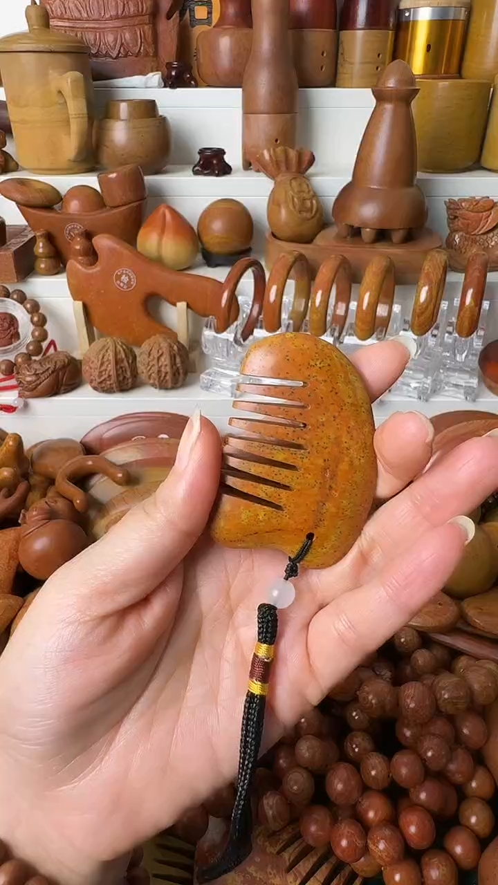 泗水砭石坊双12专场/砭石迷你梳