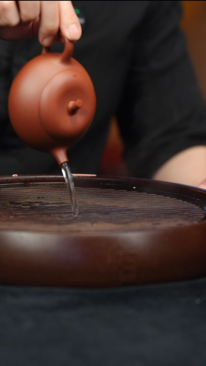 【闪购商品】紫砂茶壶匏瓜 紫泥 qy