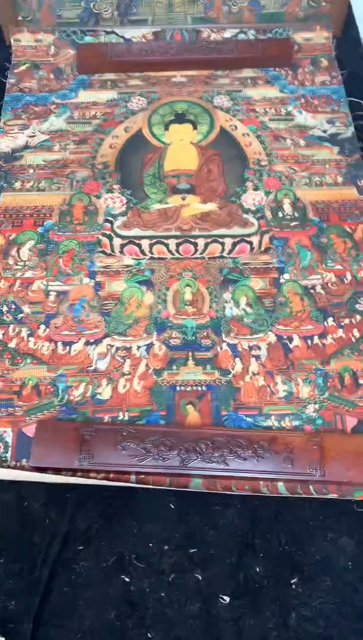 卷轴画091释迦摩尼