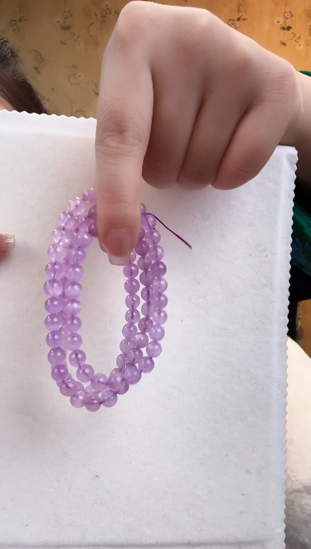 【闪购商品】锂辉石项链未镶嵌紫锂辉项链约7M