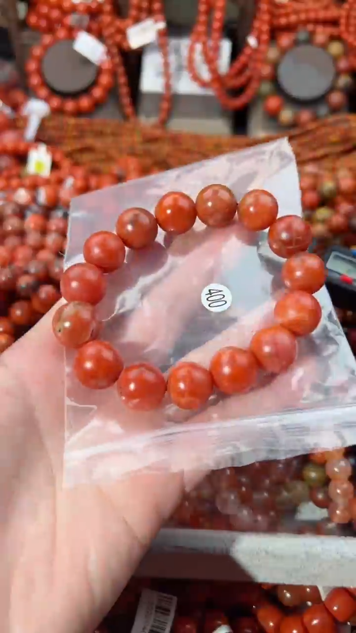 【闪购商品】南红玛瑙手串未镶嵌14+