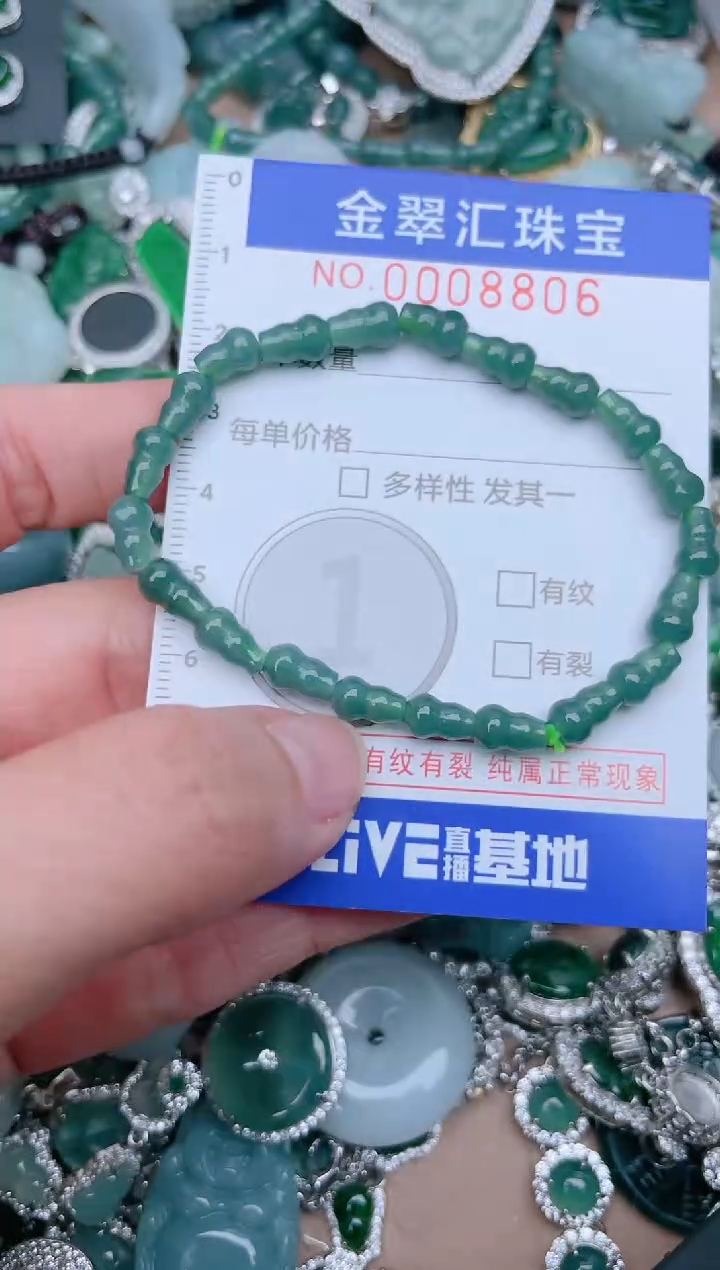 【闪购商品】翡翠颈饰未镶嵌8806......1