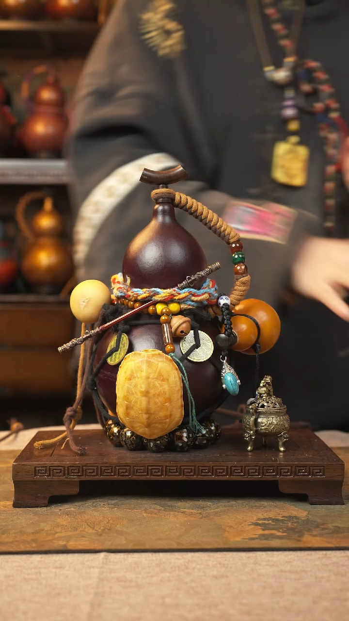 【闪购商品】312大漆葫芦一物一拍记葫堂出品