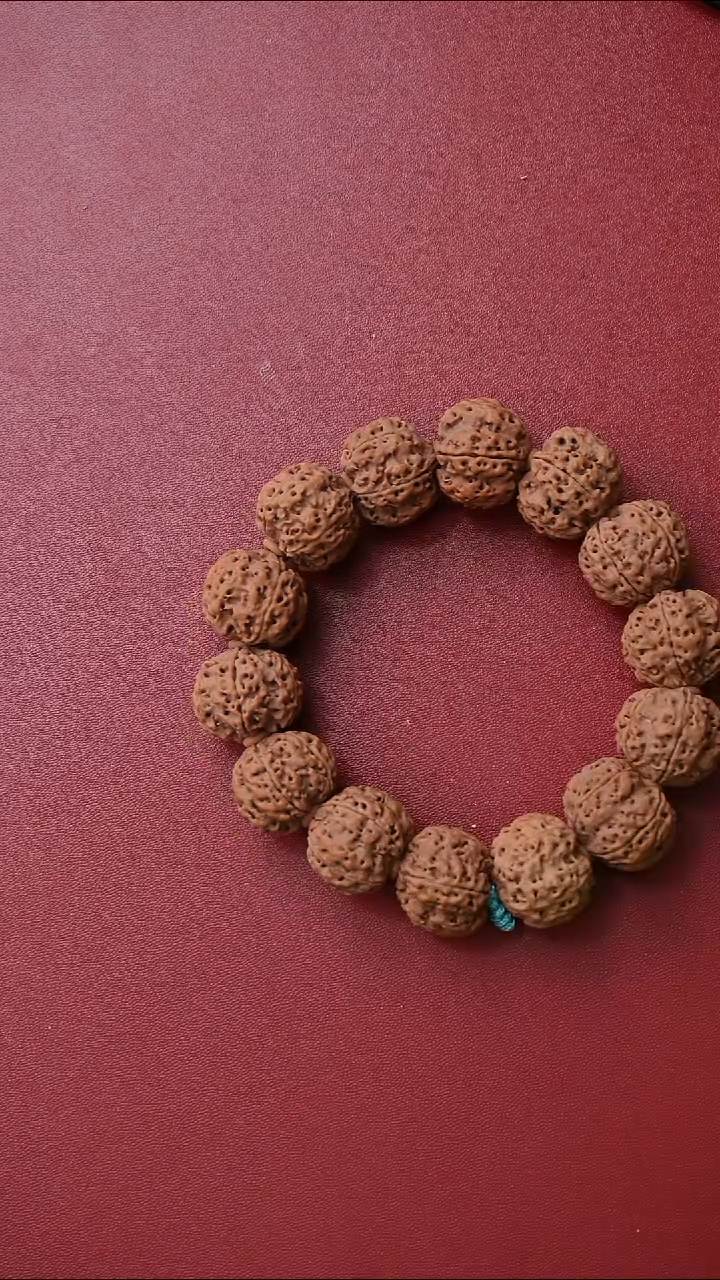 手串金刚菩提红皮梅花23