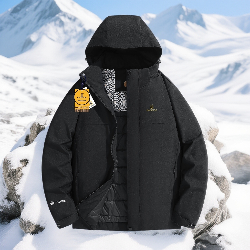 男士软壳滑雪极寒服外套201988