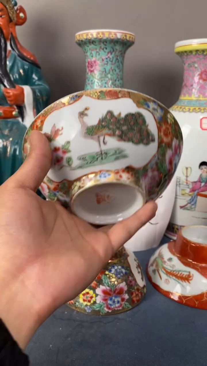 摆件陶567老厂瓷微瑕慎拍（已开价）