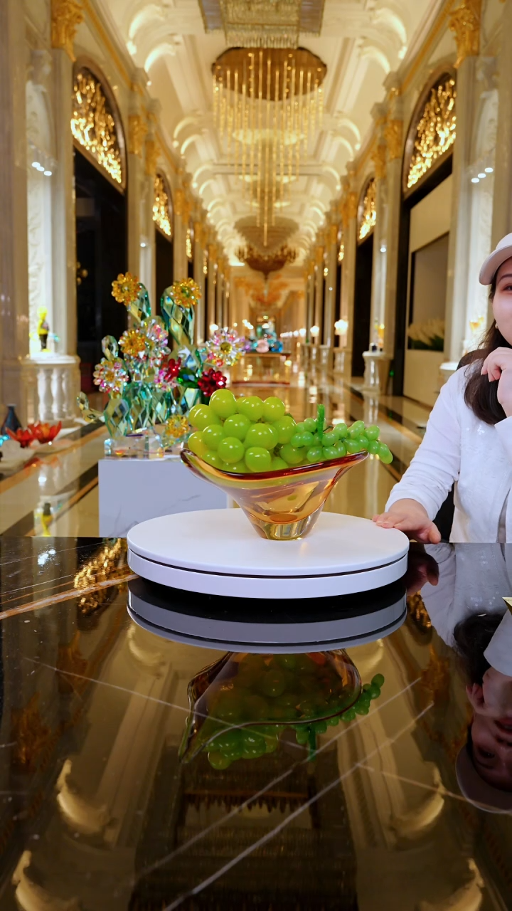 琉璃AJ1011062琉璃艺术琉璃果盘