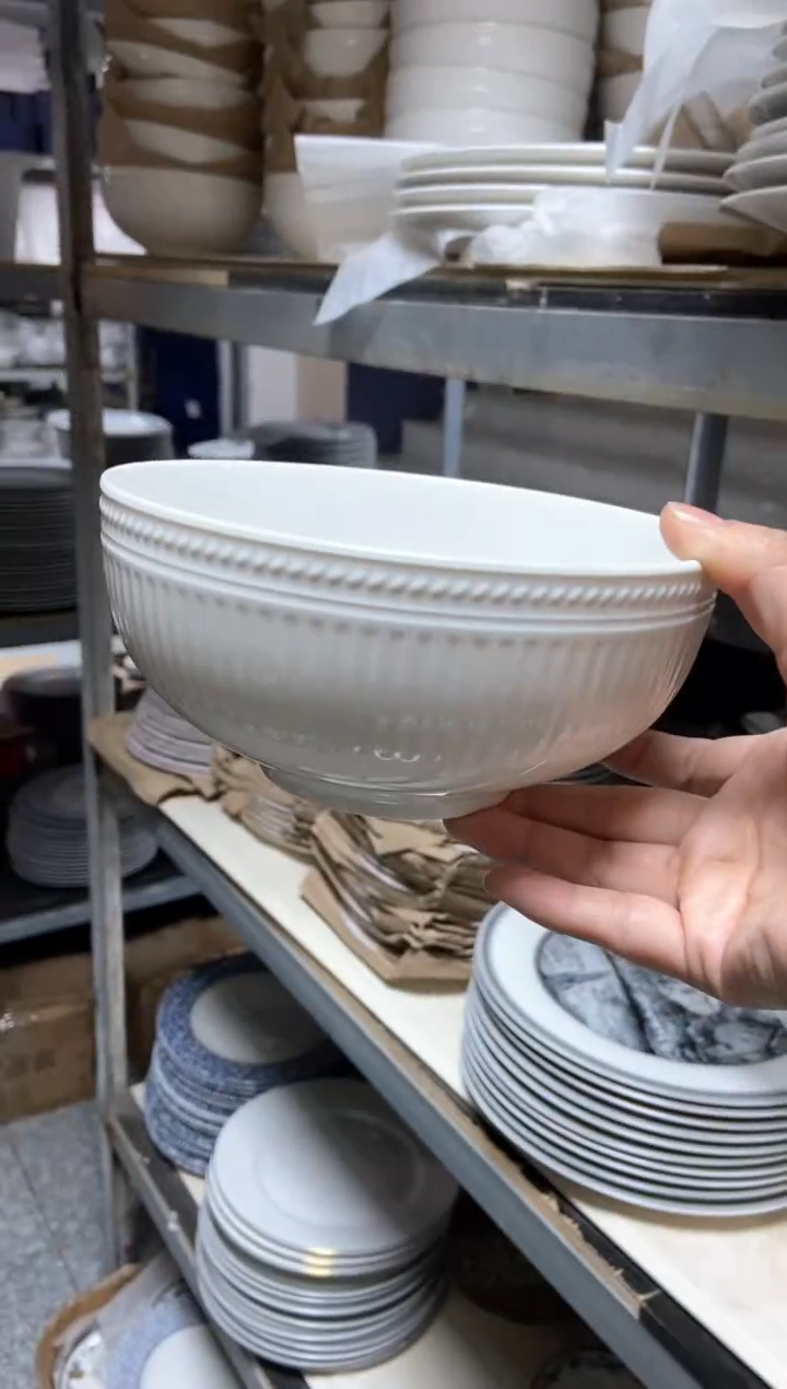 【闪购商品】瓷片陶瓷原单CC798餐具2个大