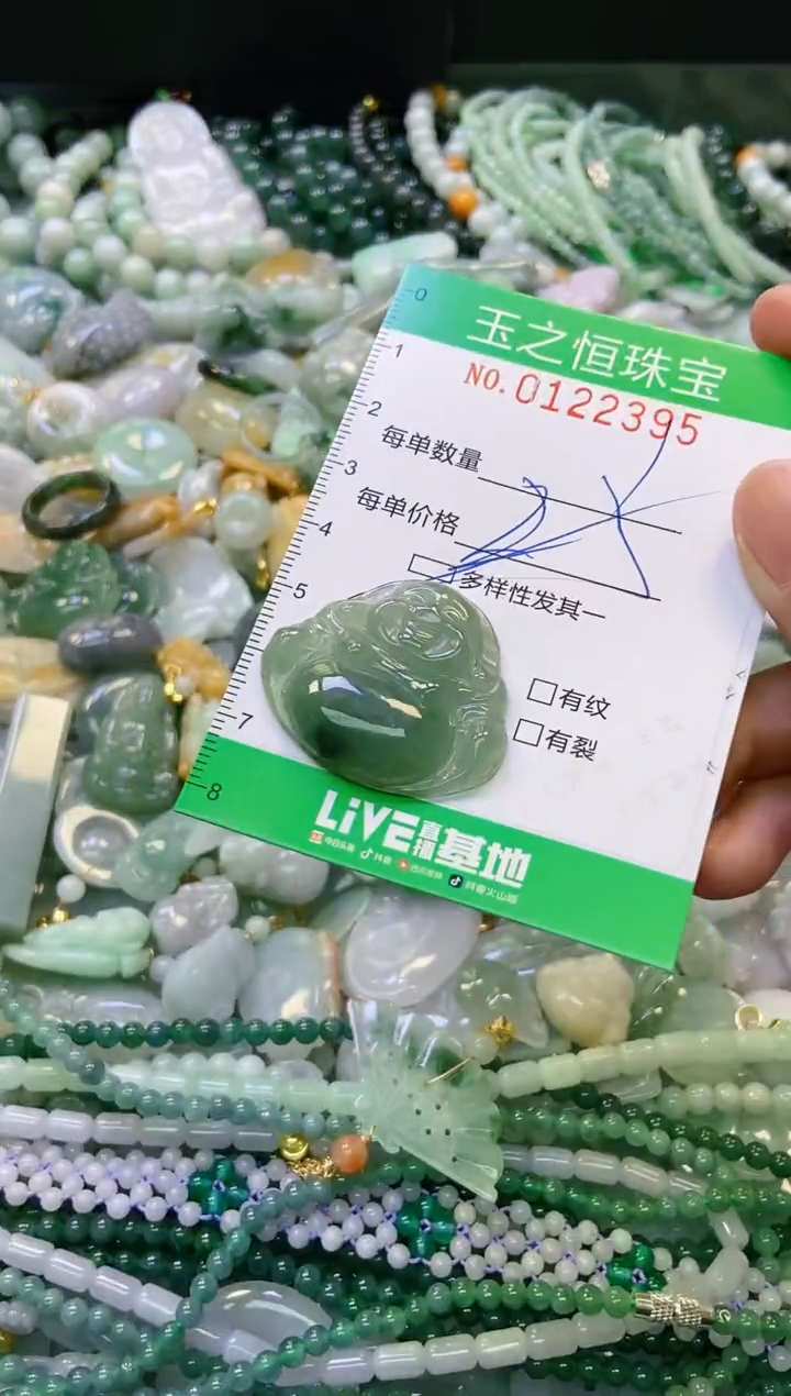 翡翠未镶嵌颈饰闪购0122395多样性发其一