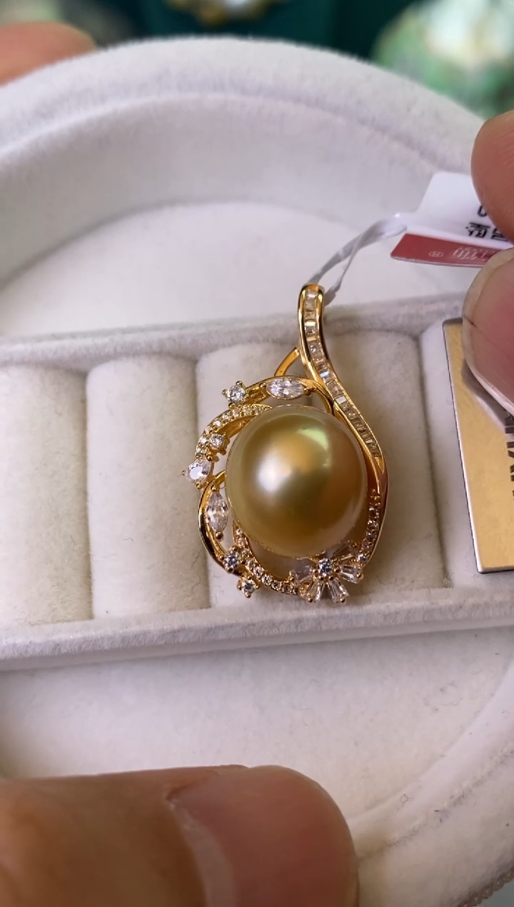 【闪购商品】海水珍珠颈饰银S925镶嵌12-13