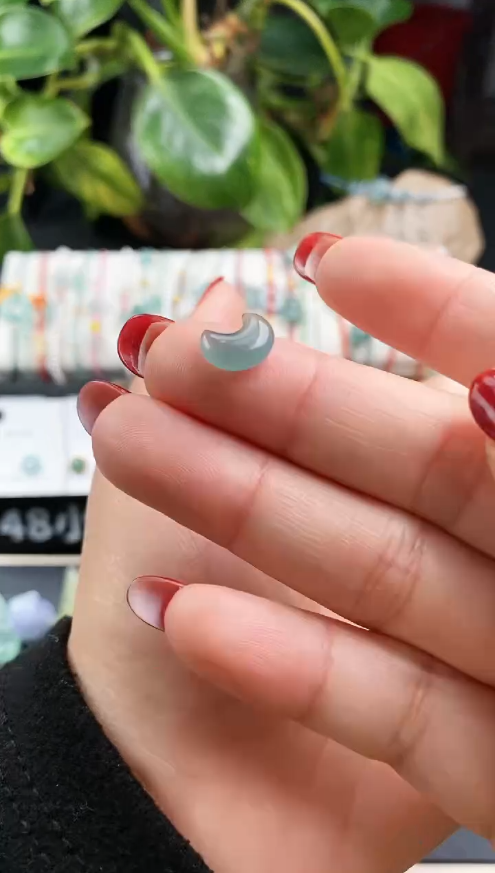 【闪购商品】翡翠戒指未镶嵌胖月亮