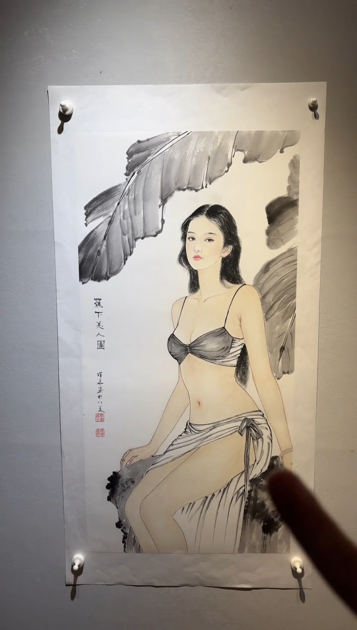 国画国画RW-1300494-张跃华央创美术馆精品定制备案作品