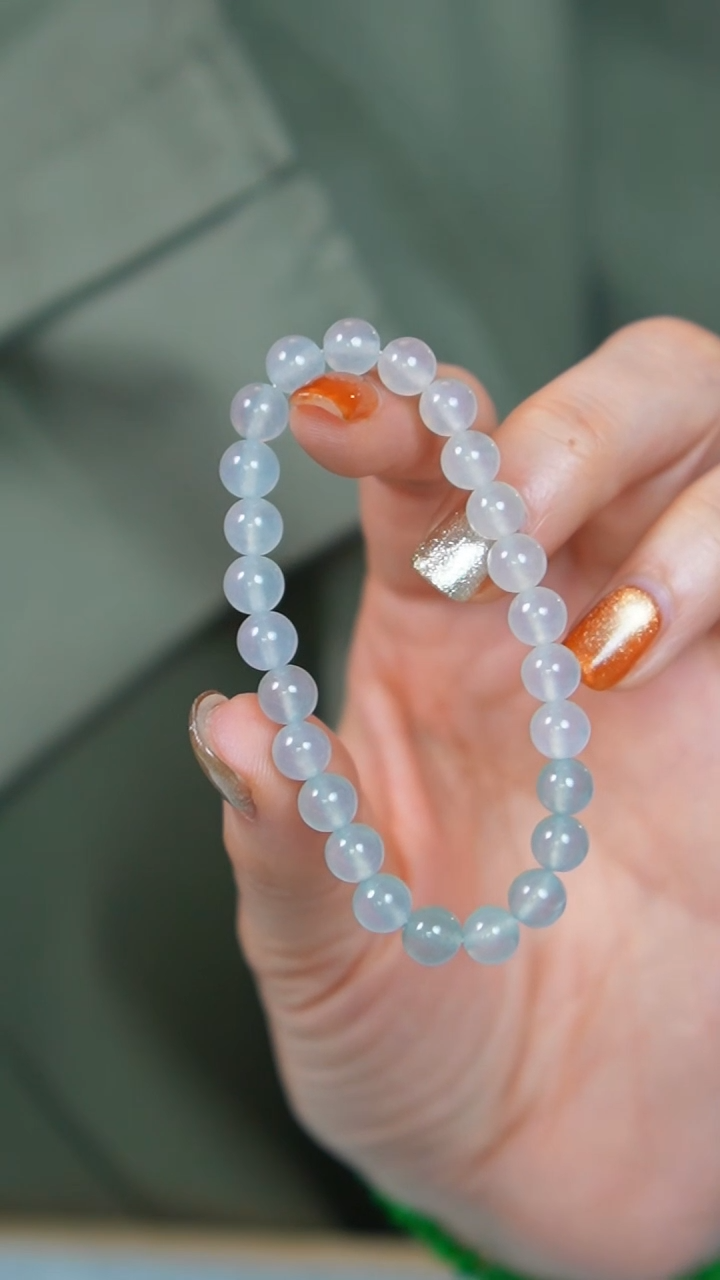 【闪购商品】翡翠手串未镶嵌50号-珠串/姿/3