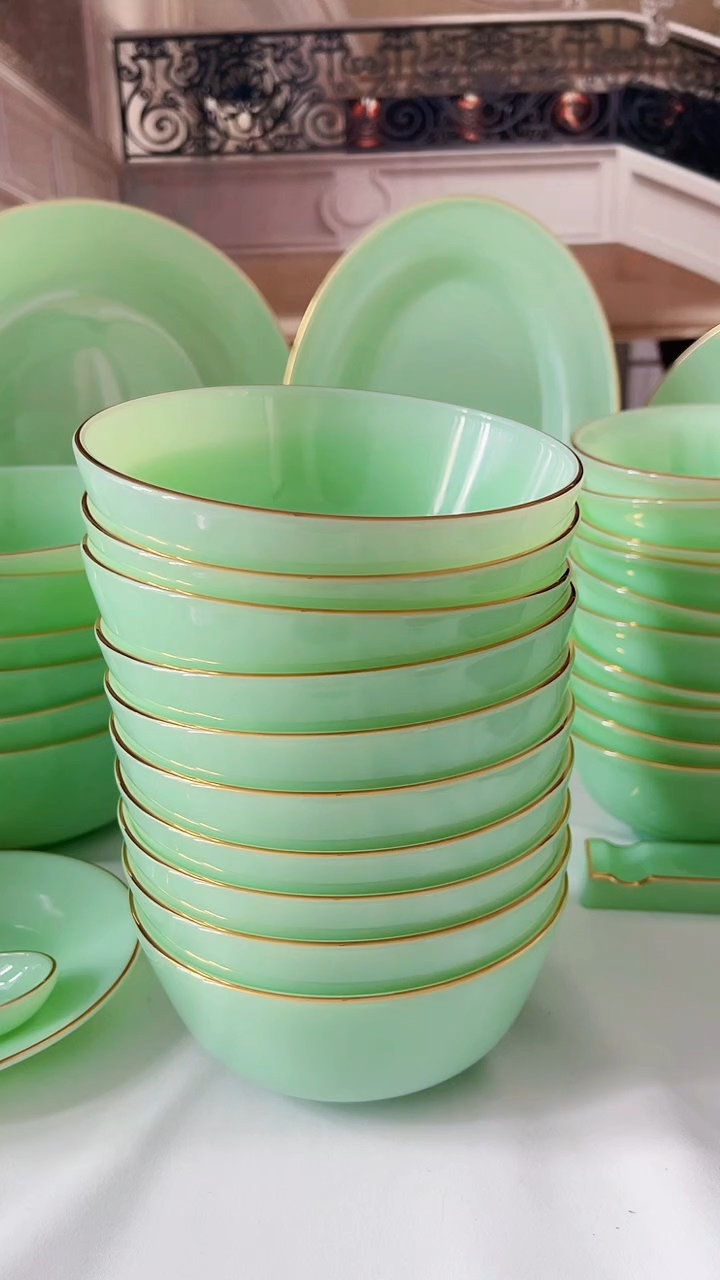 【闪购商品】... 5.5英寸玉瓷碗10个口径13.8厘米