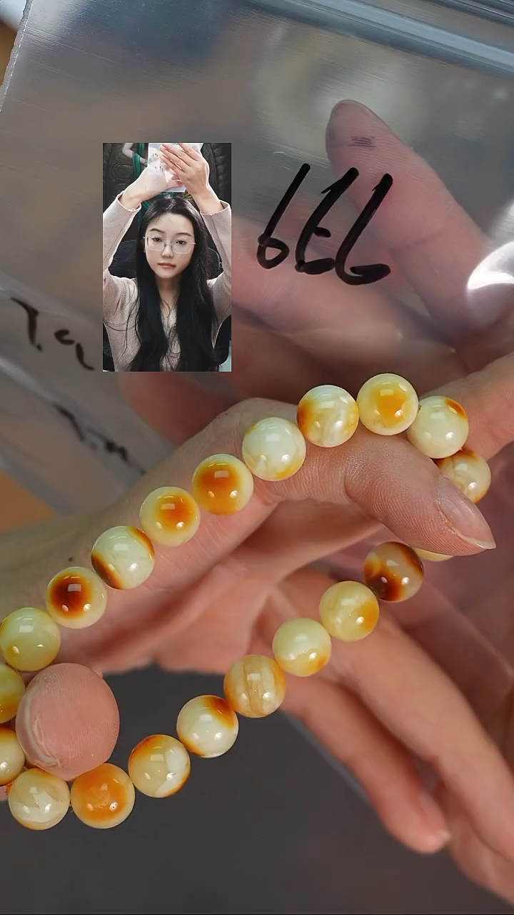 手串蜜蜡未镶嵌韵若雨臣品质回血