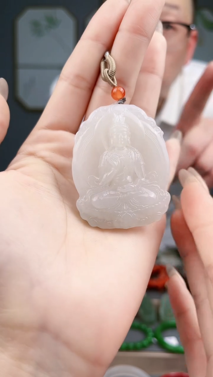 【闪购商品】和田玉颈饰未镶嵌AA多样性发货 