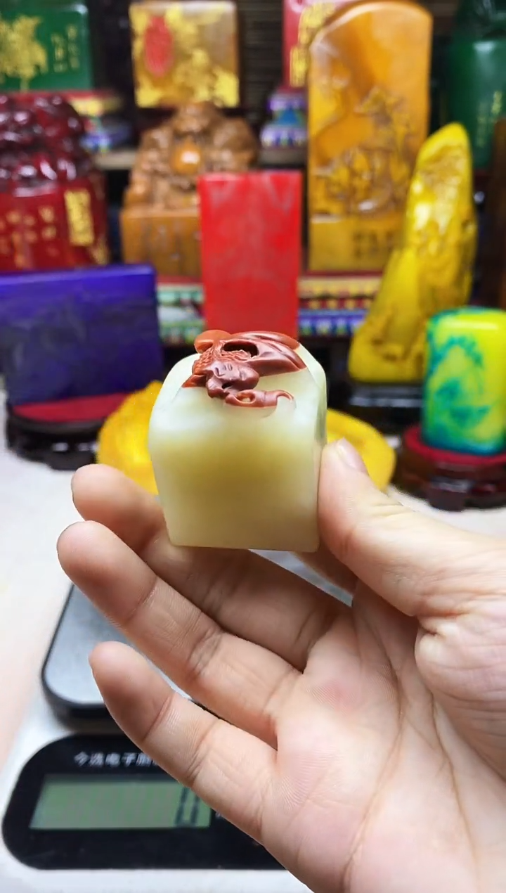 寿山石印石纯天然篆刻石料