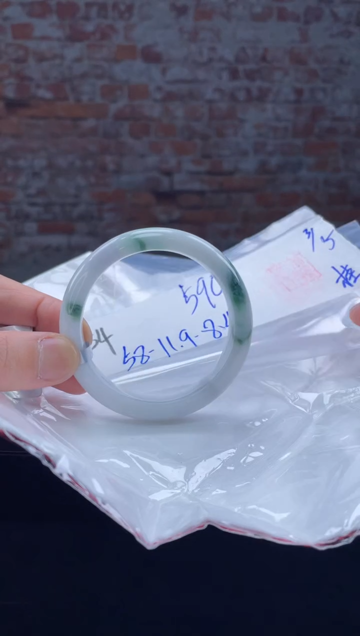 【闪购商品】定制翡翠未镶嵌毛货手镯需精细抛光/手镯54