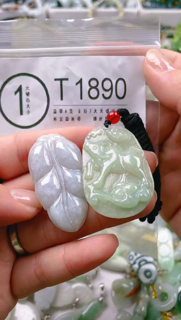 【闪购商品】翡翠颈饰未镶嵌/T/翡翠A货一图一物