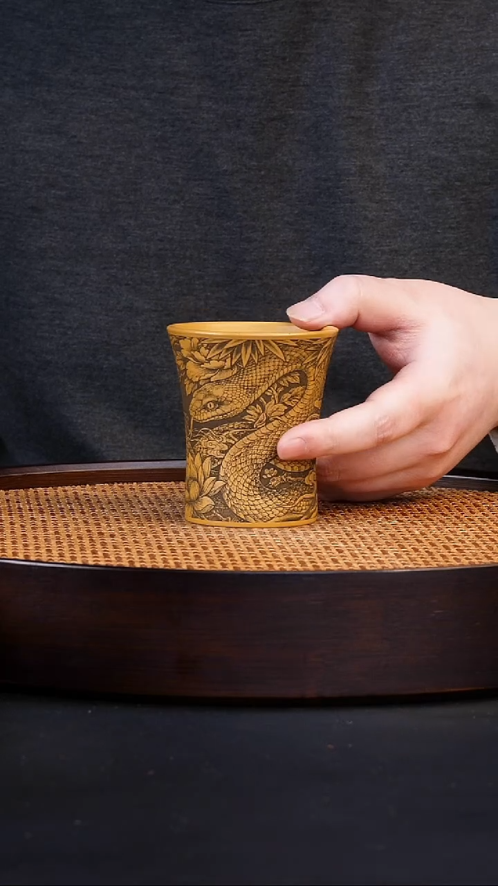 茶杯紫砂宜兴原矿全手工紫砂杯