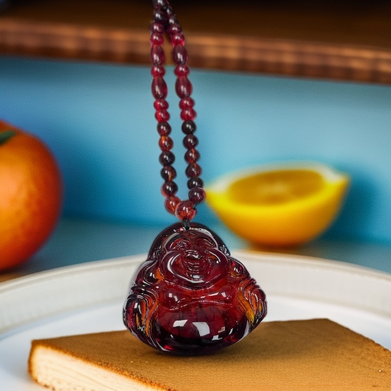 【大喜儿】血帕佛套链-QW1405多样性发一