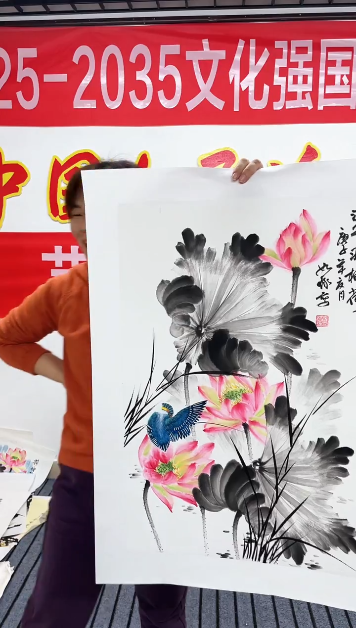 精品国画花鸟作品