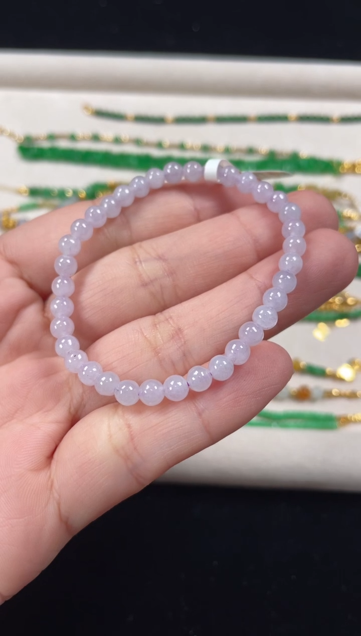 未镶嵌手串翡翠Z*一条   P508