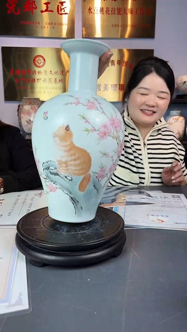 摆件瓷瓷博会一胡晶专场65