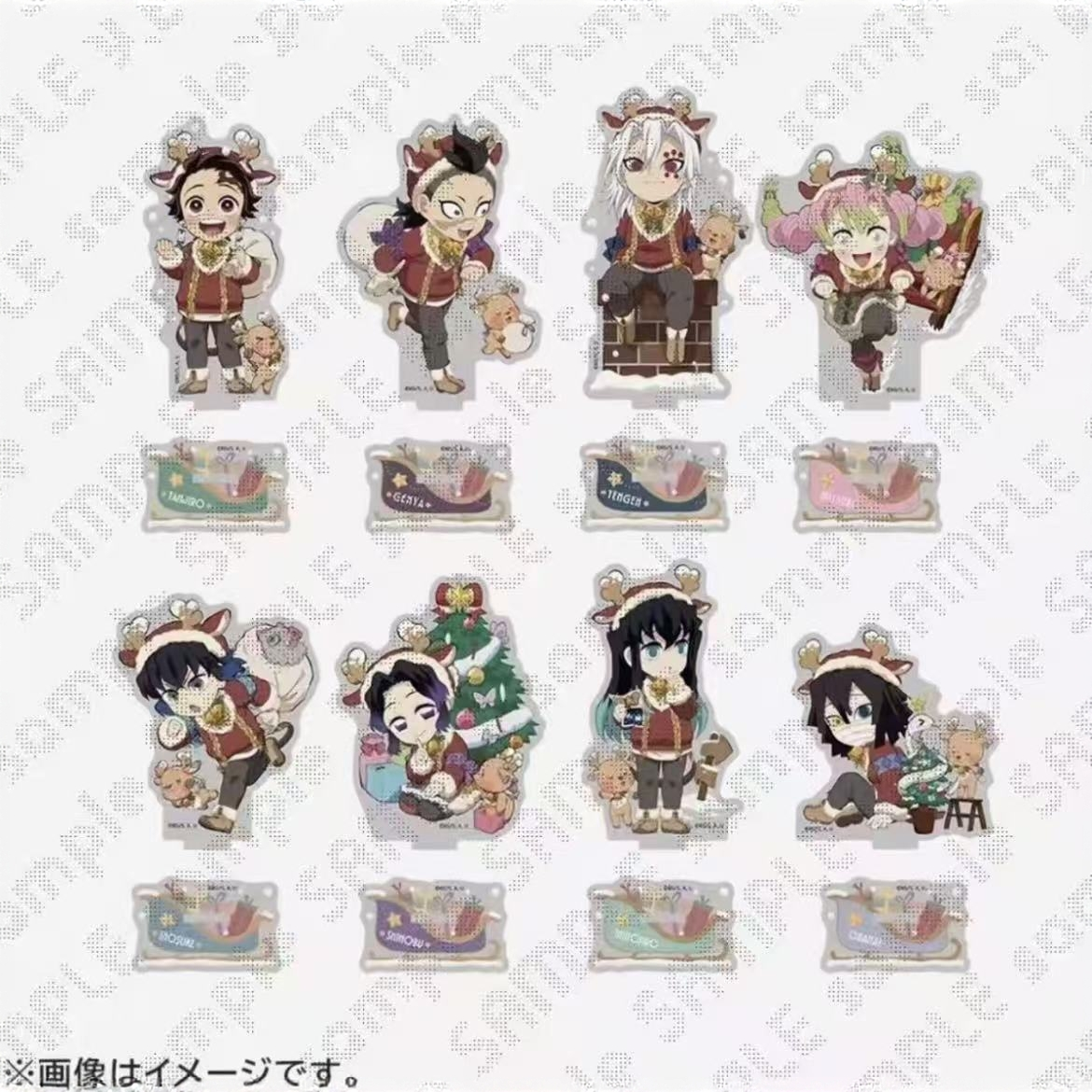 日谷【鬼灭之刃】圣诞节亚克力立牌