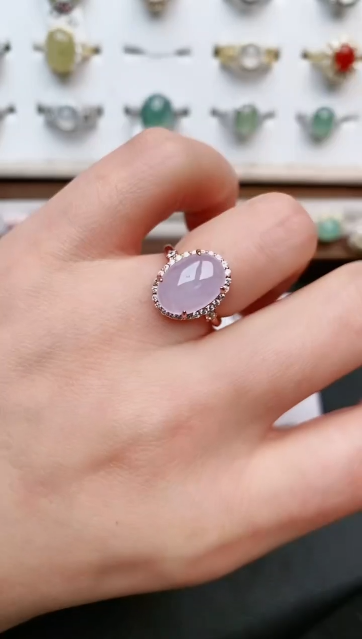 【闪购商品】翡翠戒指银S925镶嵌.....