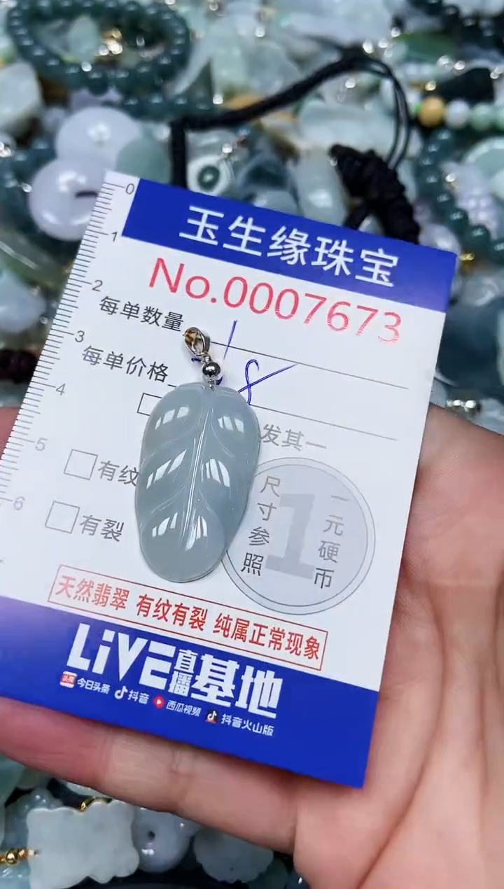 【闪购商品】翡翠颈饰未镶嵌闪购00007673