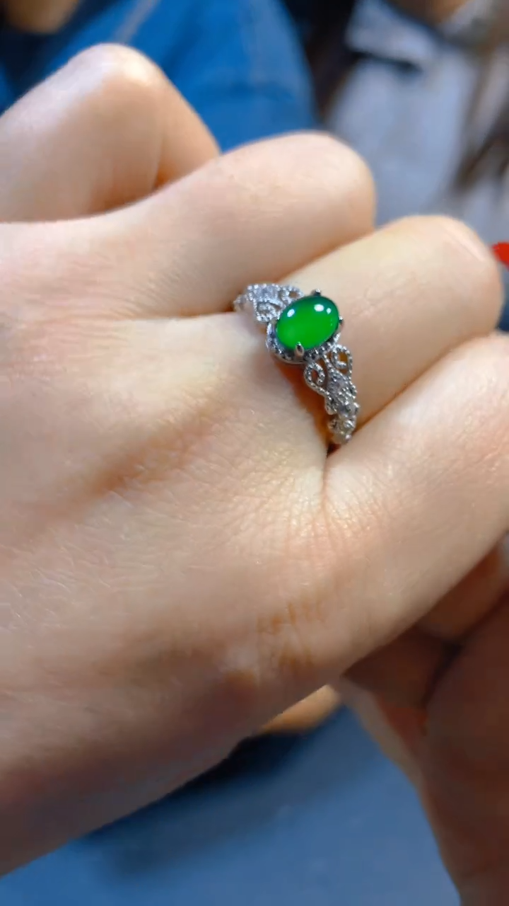 【闪购商品】翡翠戒指未镶嵌0531704027多样性发一