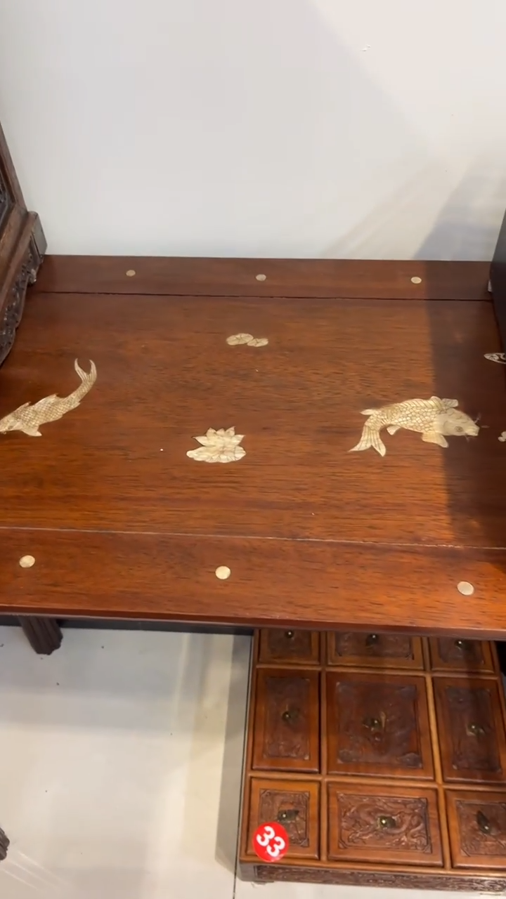 【闪购商品】木连年有余条案条案