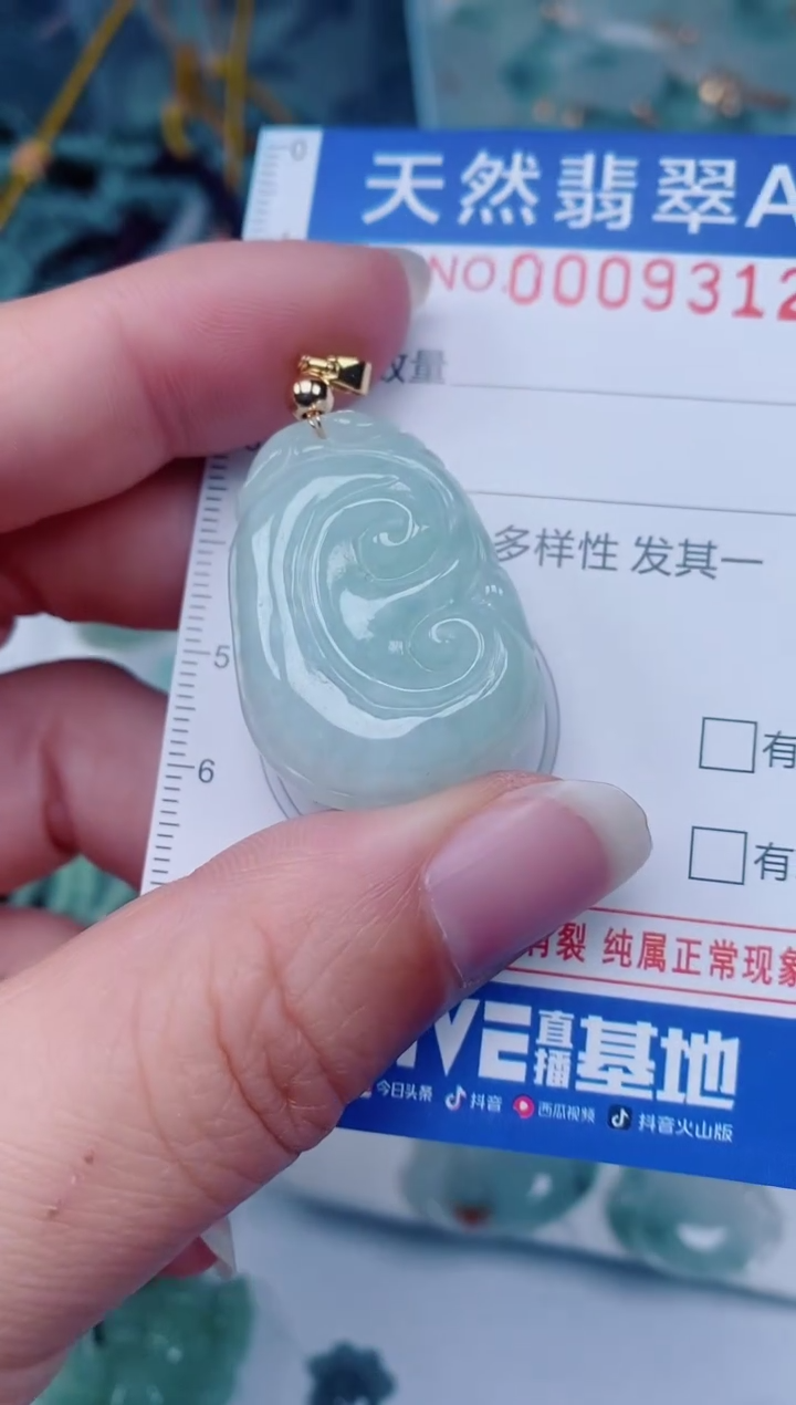 颈饰未镶嵌翡翠00009312