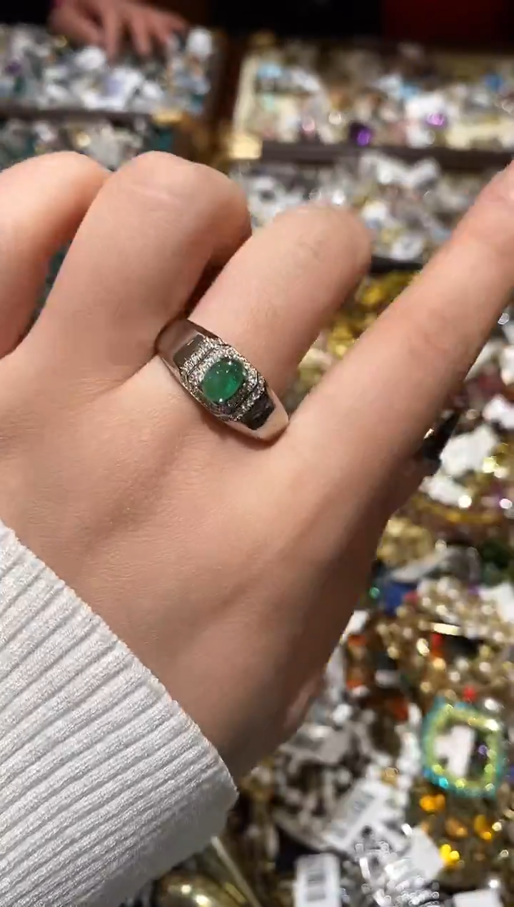 纯铜合金琉璃楚楚珠宝中古甄选不退换