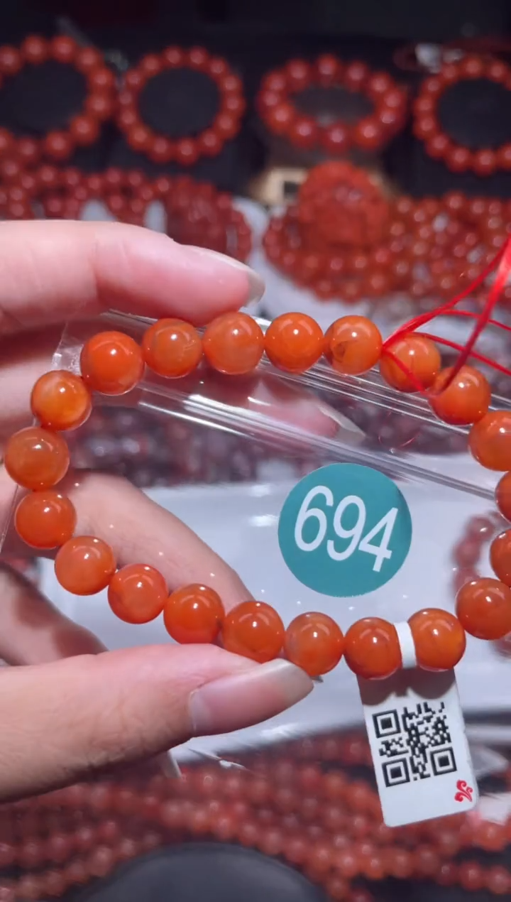南红玛瑙未镶嵌珠宝奇石694-8+