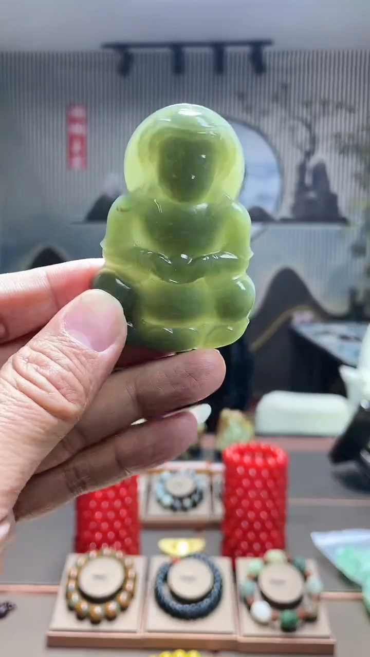 【闪购商品】和田玉吊坠未镶嵌观音