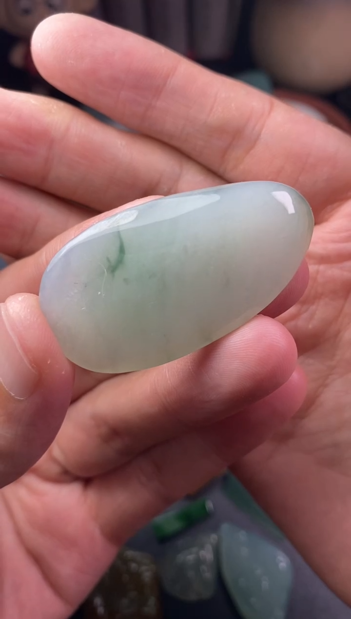 定制翡翠未镶嵌翡翠片料定制未镶嵌5.10-38