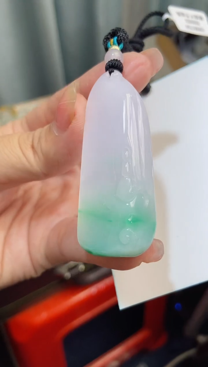 颈饰未镶嵌翡翠缅甸天然翡翠