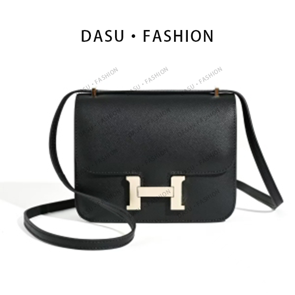 【苏总专属】XKY-6824-黑色女士时尚潮流气质小众腋下包斜挎包