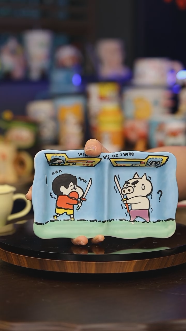 【闪购商品】摆件微瑕景德镇釉下彩绘设计师款式陶瓷